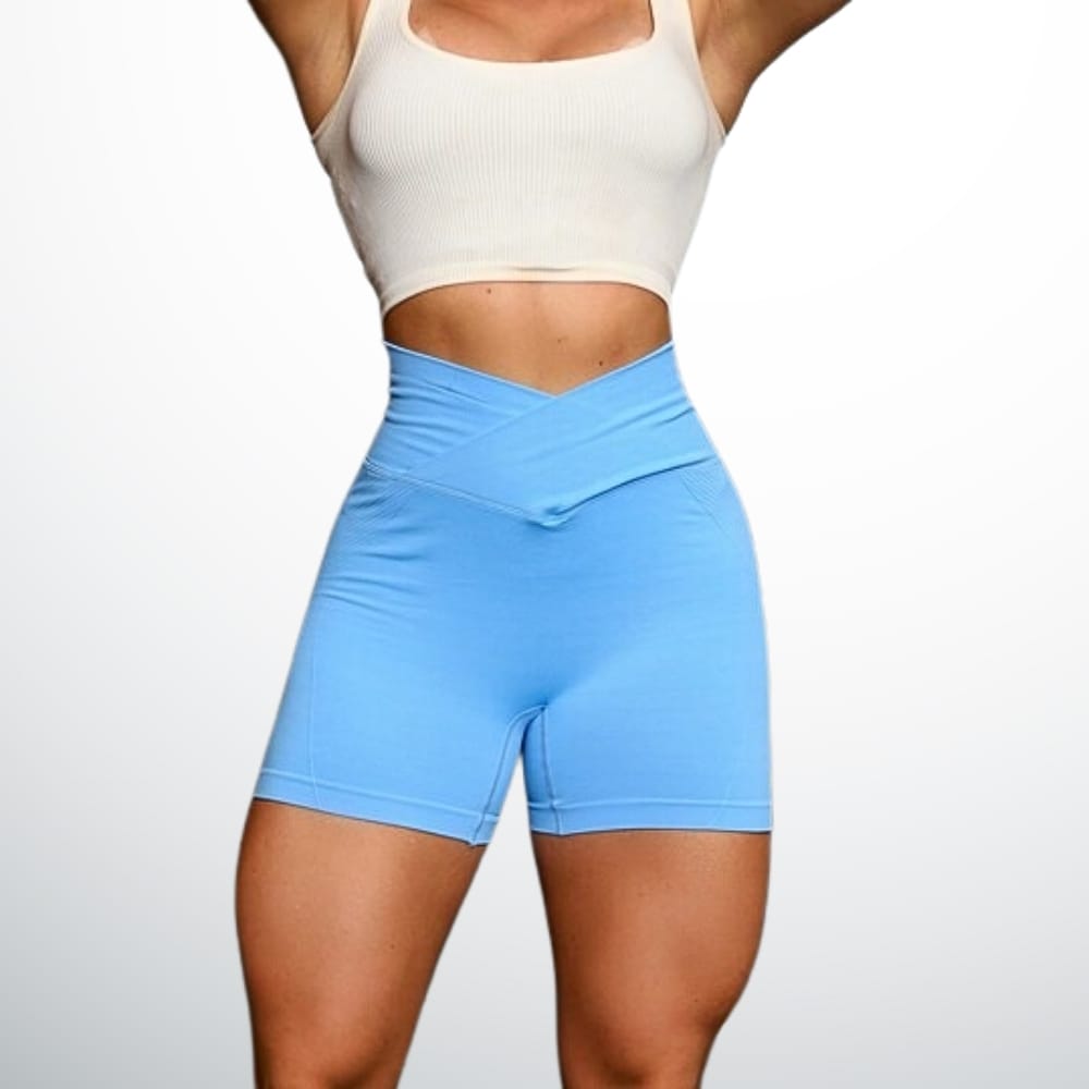 Short modeladoras sem costura de cintura alta