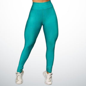 Calça Legging De Academia Cintura alta (CIANO)
