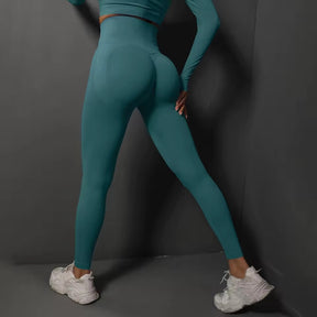 Legging Fitness Sem Costura Esverdeado